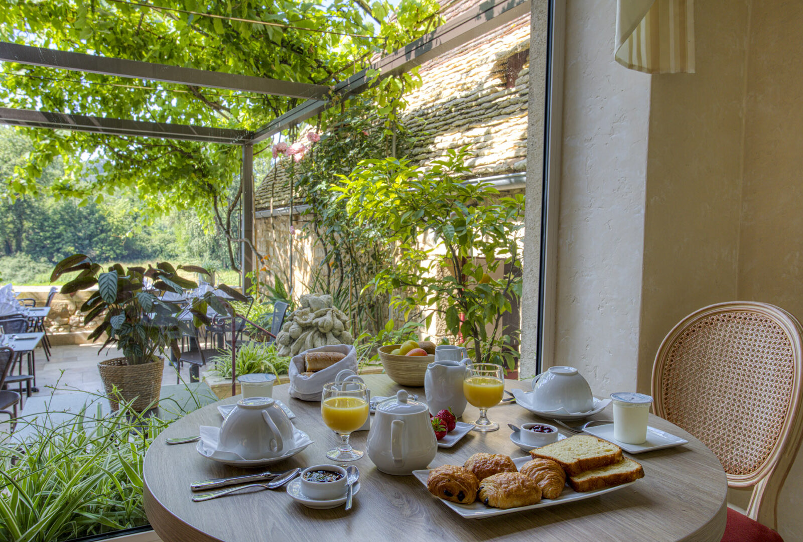 La Belle Etoile Hotel La Roque Gageac Petit déjeuner 5889