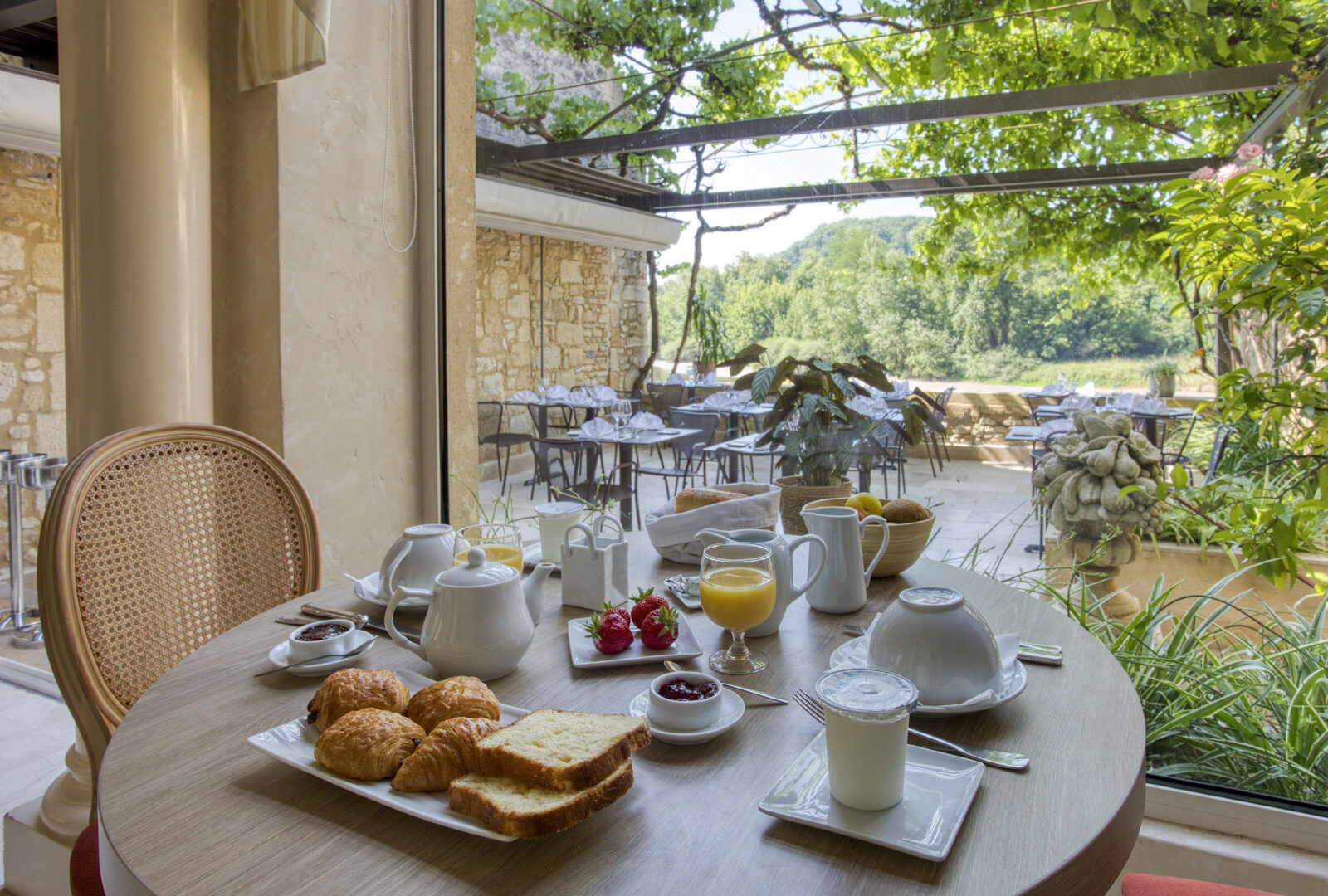 La Belle Etoile Hotel La Roque Gageac Petit déjeuner 5907
