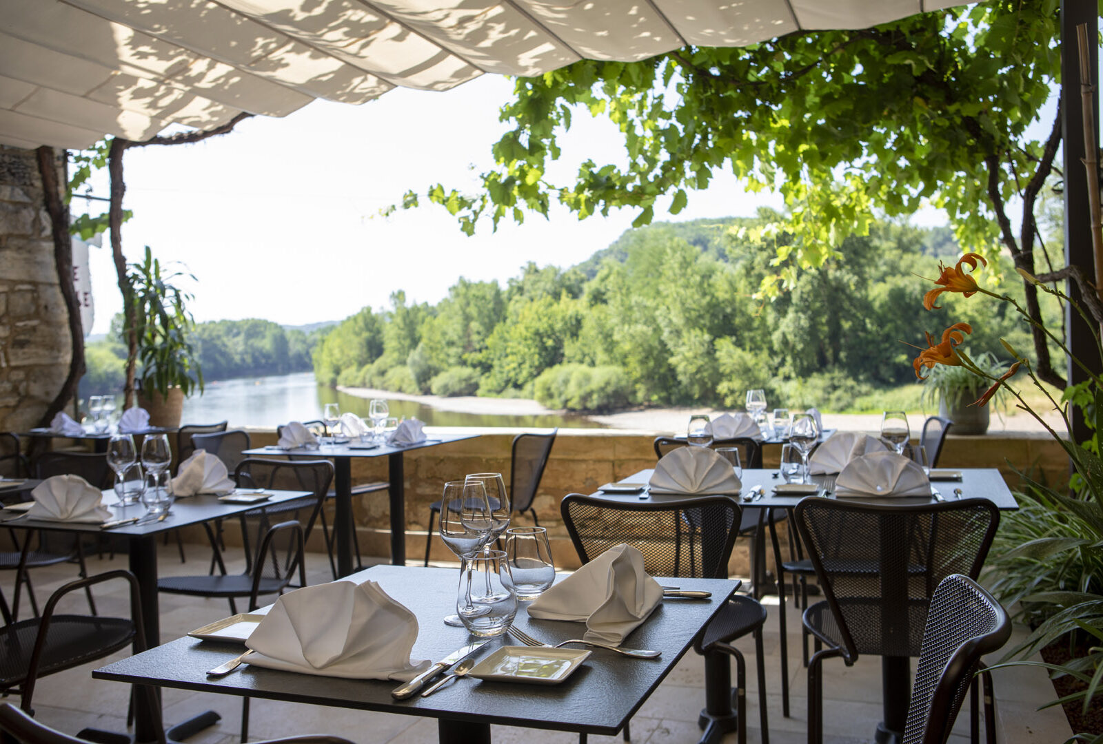 La Belle Etoile Restaurant La Roque Gageac Terrasse 6197
